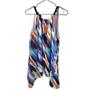 Cato Multicolor Halter Tank - Large
